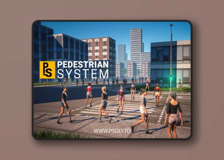 Mobile Pedestrian System v1.1.6 for Unreal Engine 1 Mobile Pedestrian System v1.1.6