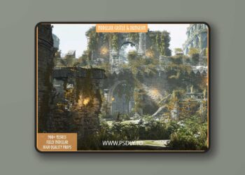 Modular Castle & Dungeon (Medieval Castle, Castles, Dungeons, Dungeon, Castle)