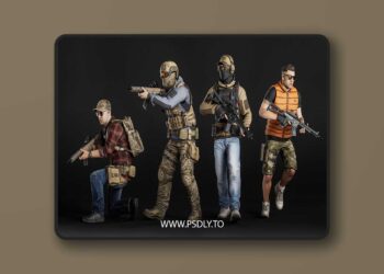 Modular Casual Military Soldier (5.0 – 5.6)