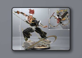 Moyashi studios – Renji Abarai – 3D Print Model STL