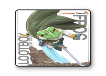 Nomnom Figures – Frog – Crono Trigger – 3D Print Model STL