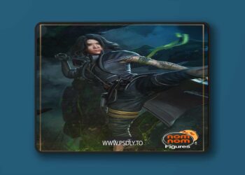 Nomnom Figures – Lune – Clair Obscur – Expedition 33 – 3D Print Model STL