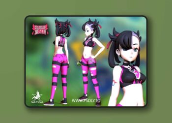 OXO3D – Marnie Pokemon – 3D Print Model