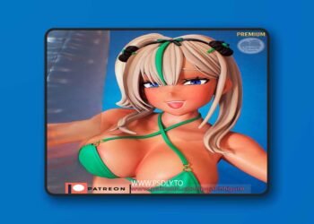 Peach Figure – NIKKE – Nebris – 3D Print Model STL