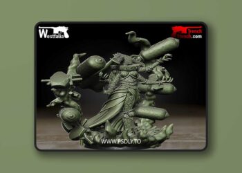 Phosphor Witch Matriarch – 3D Print Model