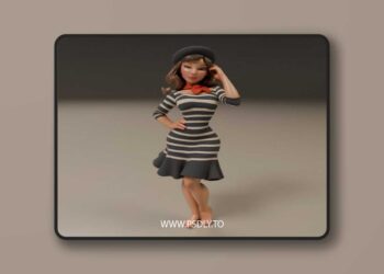 Pin-Up France – 3D Print Model
