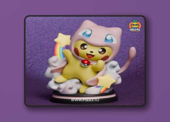 Pokemon Pikachu Mew Cosplay – 3D Print Model