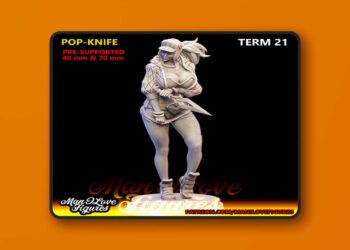 Pop-Knife Akali – 3D Print Model