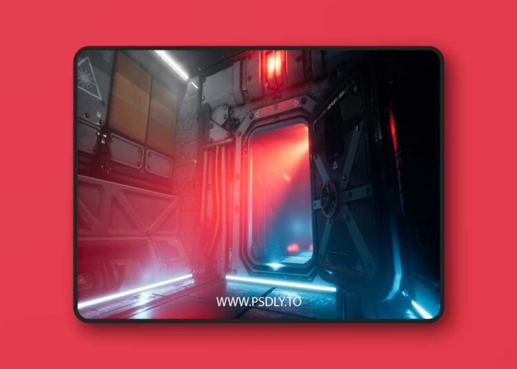 Pro-TEK Sci-Fi PBR VR Horror Corridor in Space (4.17+) 1 Pro-TEK Sci-Fi PBR VR Horror Corridor in Space (4.17+)