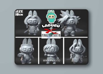 RN Estudio – Labubu x FF – 3D Print Model STL