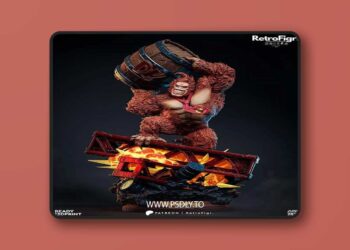 RetroFigr – Donkey Kong – 3D Print
