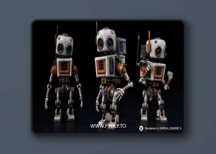 Robot Robbie 01 3D Model 1 Robot Robbie 01 3D Model