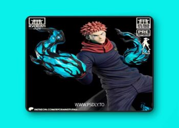 Ryodan Studio – Yuji Itadori – 3D Print Model STL