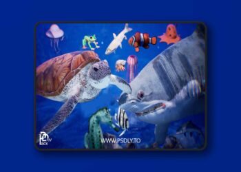 Sea Animals / 12 Meshes (4.26 – 4.27 and 5.0 – 5.6)