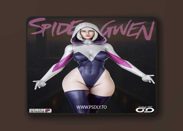 Shadaloo Studios – Spider Gwen – 3D Print Model STL 1 Shadaloo Studios – Spider Gwen – 3D Print Model STL