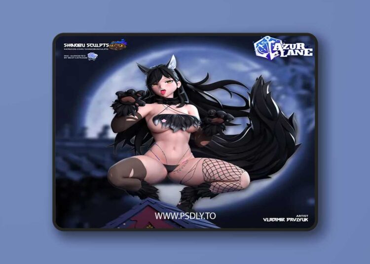 Shinobu Sculpts – Atago – Azur Lane – 3D Print 1 Shinobu Sculpts – Atago – Azur Lane – 3D Print
