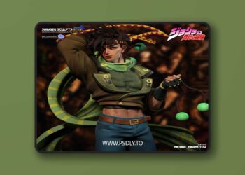 Shinobu Sculpts – Joseph Joestar – JoJo’s Bizarre Adventure – 3D Print Model