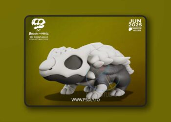 Silvisaur Mini – 3D Print Model