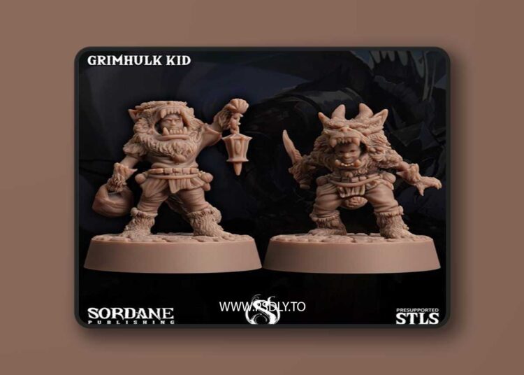 Sordane Publishing – Haunted Children – 3D Print Model STL 1 Sordane Publishing – Haunted Children – 3D Print Model STL