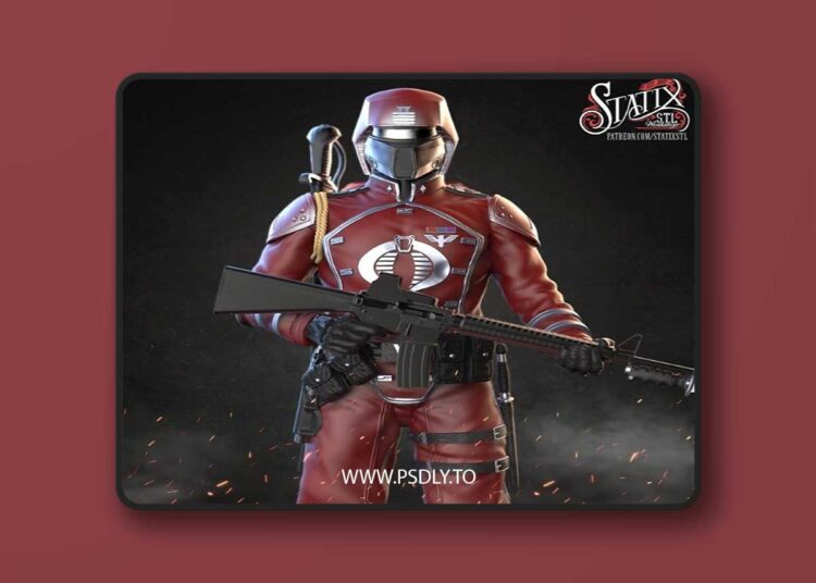 Statix – Crimson Guard 3D Print 1 Statix – Crimson Guard 3D Print