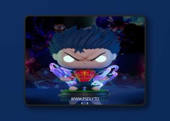 StudioMado – Isagi Funko – 3D Print Model STL