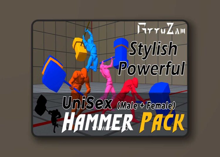 Stylish Hammer Pack(Unisex) Action RPG & TPS & Top Down Game (4.26 – 4.27 and 5.0 – 5.6) 1 Stylish Hammer Pack(Unisex) Action RPG & TPS & Top Down Game (4.26 – 4.27 and 5.0 – 5.6)