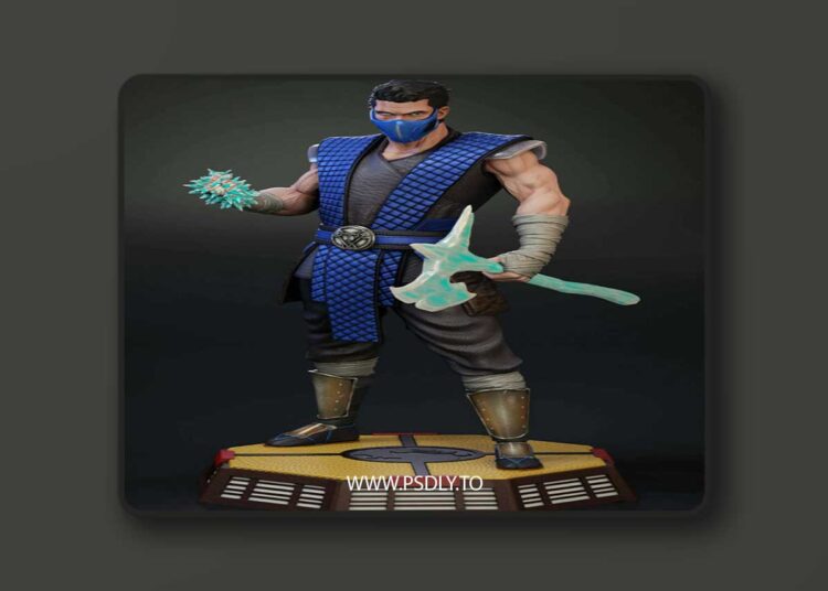 Sub Zero Kuai Liang Mortal Kombat – 3D Print Model 1 Sub Zero Kuai Liang Mortal Kombat – 3D Print Model