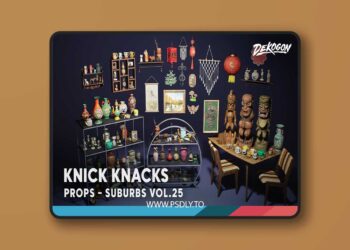 Suburbs VOL.25 - Knick Knacks (Nanite and Low Poly) [5.1 – 5.6]