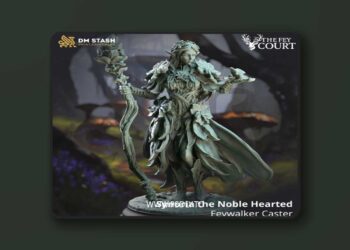 Synoria the Noble Hearted – Feywalker Caster – 3D Print Model