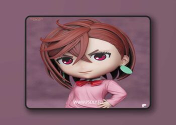 Tanuki Figures – Momo Chibi – 3D Print Model STL