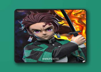 Tanuki Figures – Tanjiro Fullsize – 3D Print Model STL