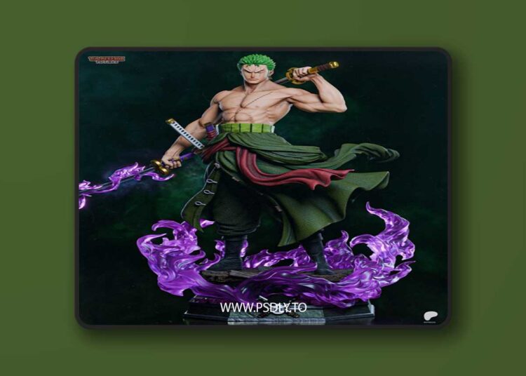 Tanuki Figures – Zoro – 3D Print Model STL 1 Tanuki Figures – Zoro – 3D Print Model STL