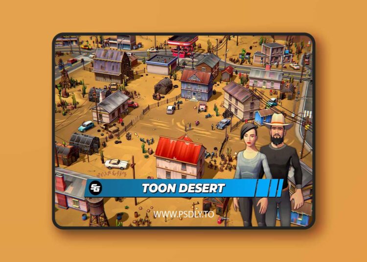 Toon Desert v1.0.1 for Unreal Engine 1 Toon Desert v1.0.1