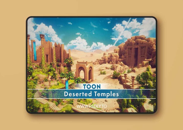 Toon Deserted Temples v1.0.1 for Unreal Engine 1 Toon Deserted Temples v1.0.1