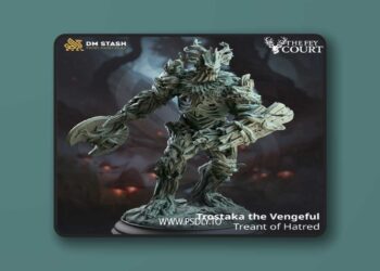 Trostaka the Vengeful – Treant of Hatred – 3D Print Model