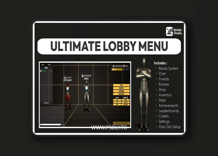 Ultimate Multiplayer Lobby v1.7.2 (5.3) for Unreal Engine 1 Ultimate Multiplayer Lobby v1.7.2 (5.3)