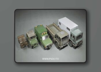Vehicles VOL.10 - Military (Low Poly) [5.1 – 5.6]