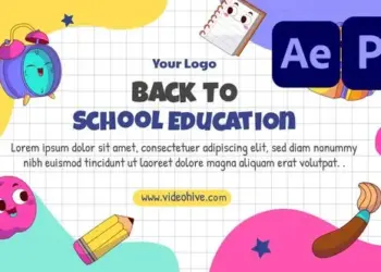 Videohive - Back To School Slideshow - 59277108