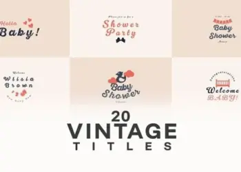 Videohive - Newborn Intro Title Set - 59312864