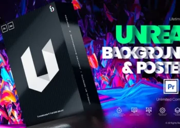 Videohive - Unreal I Backgrounds and Posters - 29538969