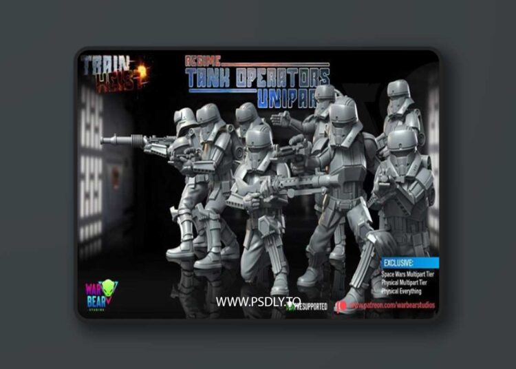 War Bear Studios July 2024 – 3D Print Model STL 1 War Bear Studios July 2024 – 3D Print Model STL