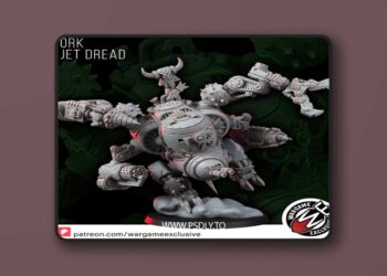 Wargame Exclusive – Ork Jet Dread – 3D Print Model