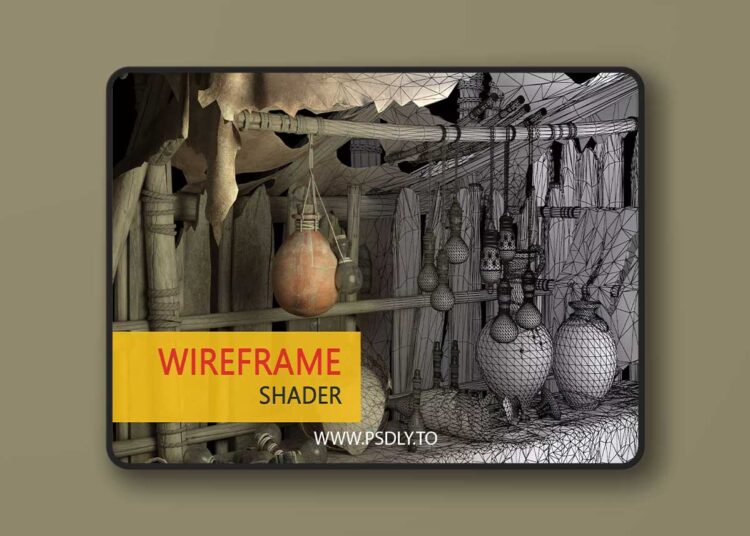 Wireframe Shader v2025.4 for Unreal Engine 1 Wireframe Shader v2025.4