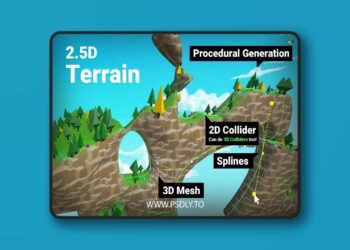 2.5D Terrain: 2D/3D Level Platform Generator for Side-Scrollers v2.2.0