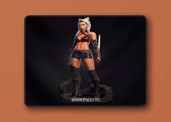 Abe3D – Ahsoka Tano – 3D Print Model STL