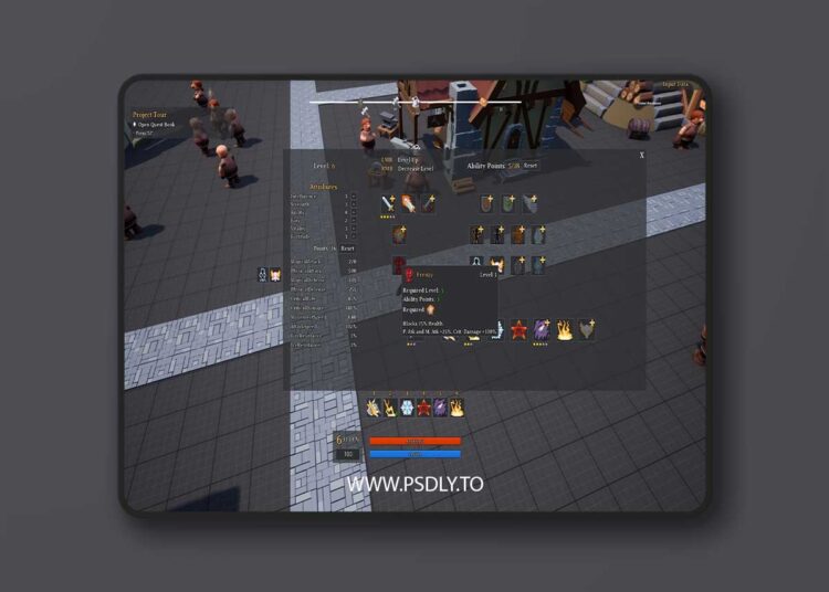 Action RPG Template (5.5+) for Unreal Engine 1 Action RPG Template (5.5+)