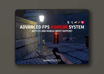 Advanced Horror FPS Kit for Mobile and PC - First Person Shooter Horror v6.1