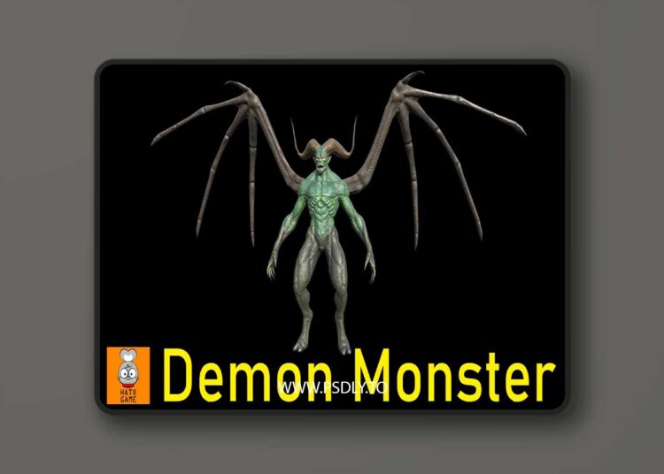 "Animated" Demon (4.26+) for Unreal Engine 1 "Animated" Demon (4.26+)