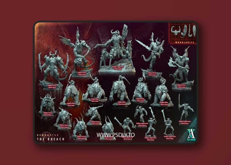 Archvillain Games – Demonstar The Breach – 3D Print Model 1 Archvillain Games – Demonstar The Breach – 3D Print Model