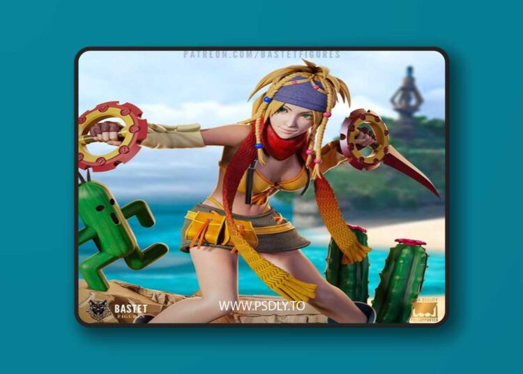 Bastet Figures – Final Fantasy – Rikku – 3D Print Model STL 1 Bastet Figures – Final Fantasy – Rikku – 3D Print Model STL